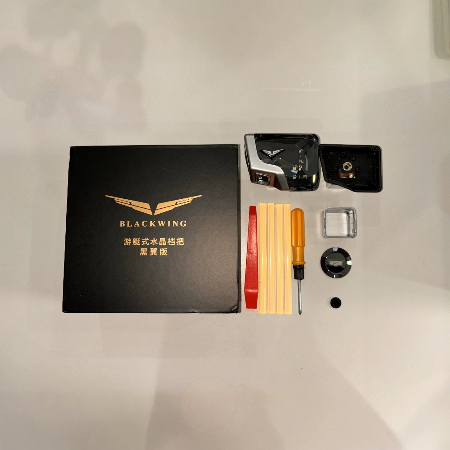 Suitable for Cadillac CT5/CT6/XT4/XT5/XT6 modified crystal block handle aircraft yacht gear lever