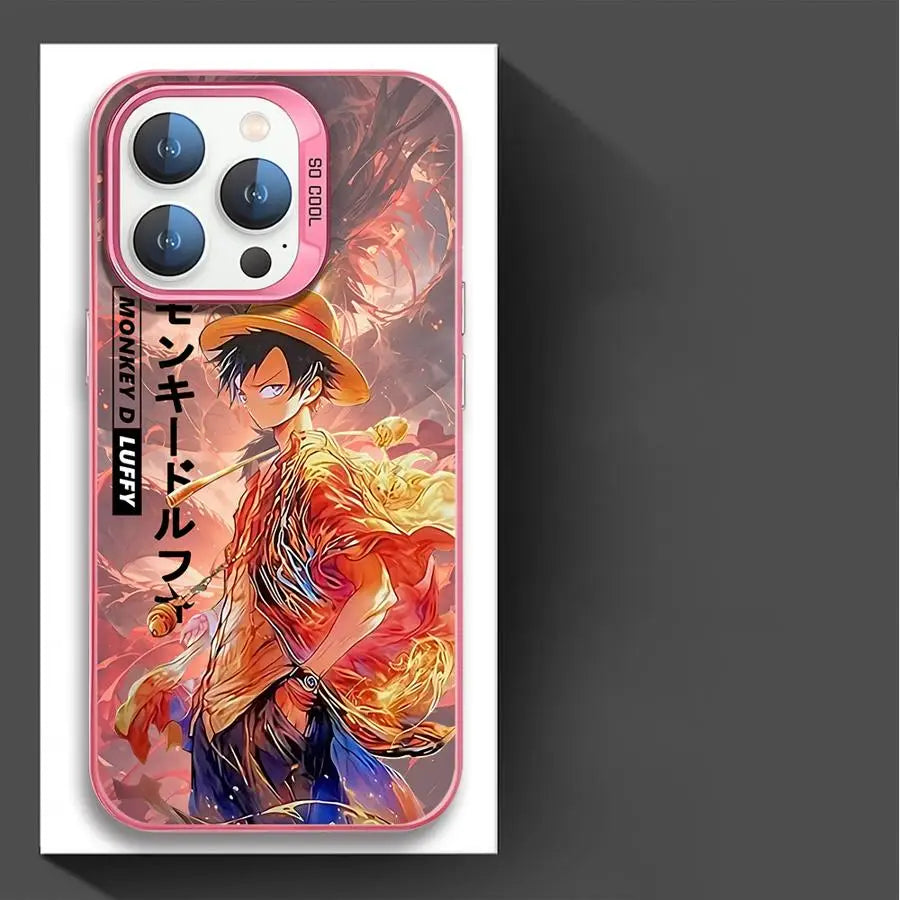 Phone Case for iPhone 15 16 Plus 11 12ProMax 14 Pro 13 15ProMax 14Plus Shell Funda Fitted Cover Onees Pieeces Lu-Fei Zoros