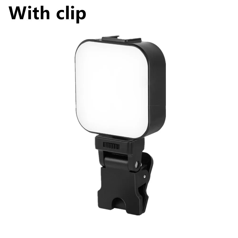 FANGTUOSI 2025 new Video Conference Live Beauty Mobile Phone Fill Light Screen Eye Protection Light Battery Model ABS for phone