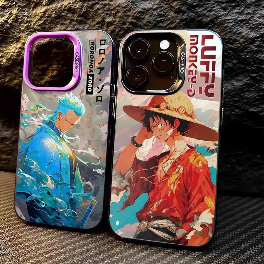 Phone Case for iPhone 15 16 Plus 11 12ProMax 14 Pro 13 15ProMax 14Plus Shell Funda Fitted Cover Onees Pieeces Lu-Fei Zoros